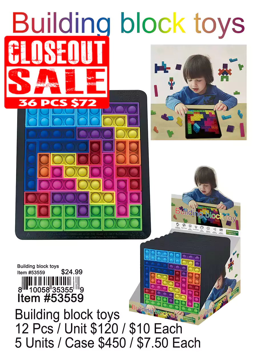 Building Block Toys (CL)